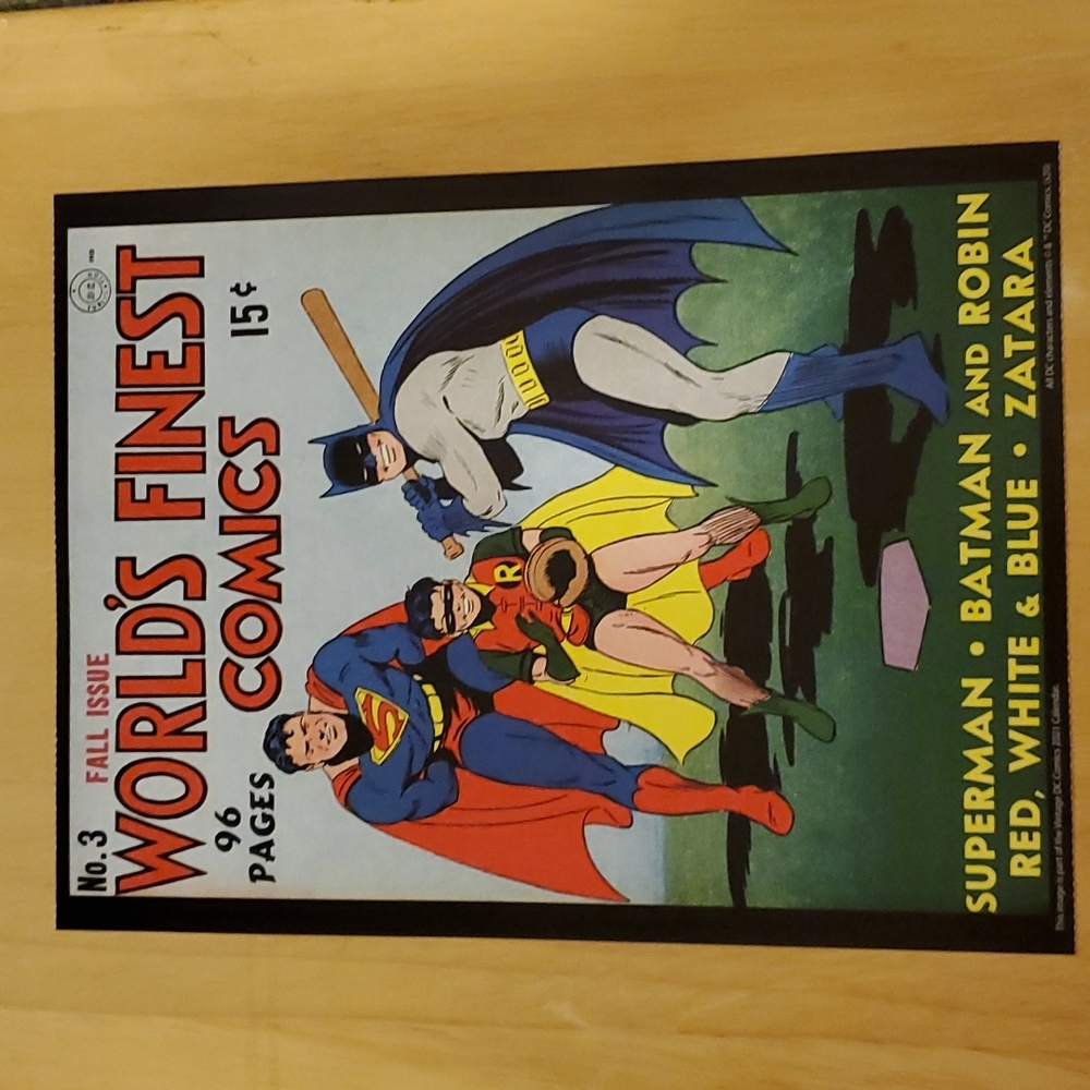 DC World's Finest Comics # 3 Cover Poster